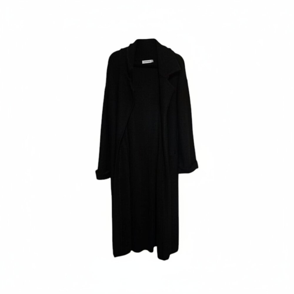 Justfab Long knit cardigan with belt and pockets - Picture 7 of 11